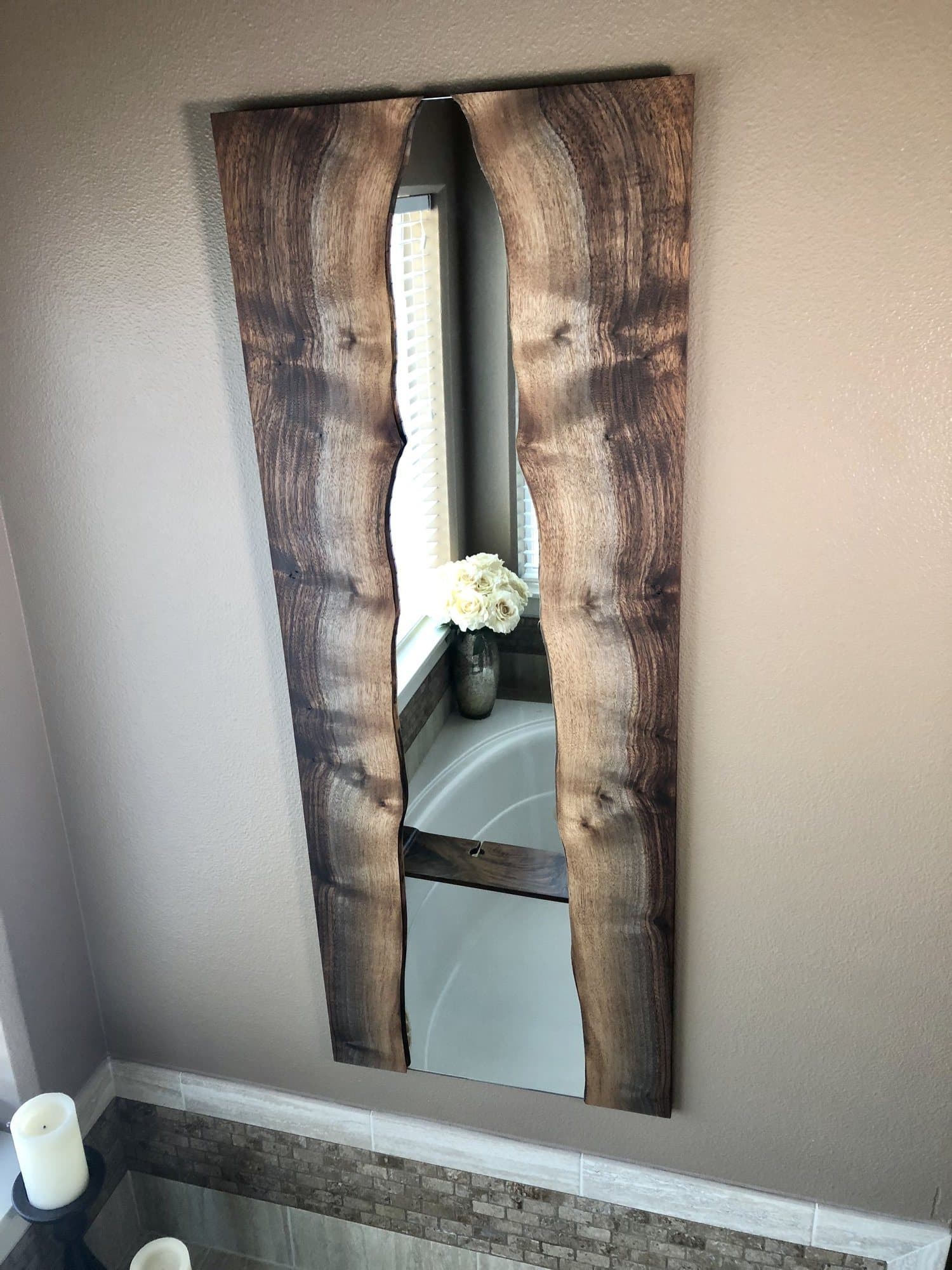 Blacktail Live Edge Mirror, photo 1 of 9
