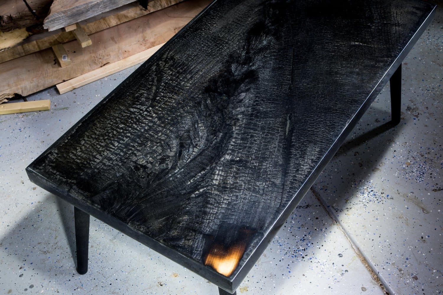 Fire Epoxy Table, photo 1 of 4
