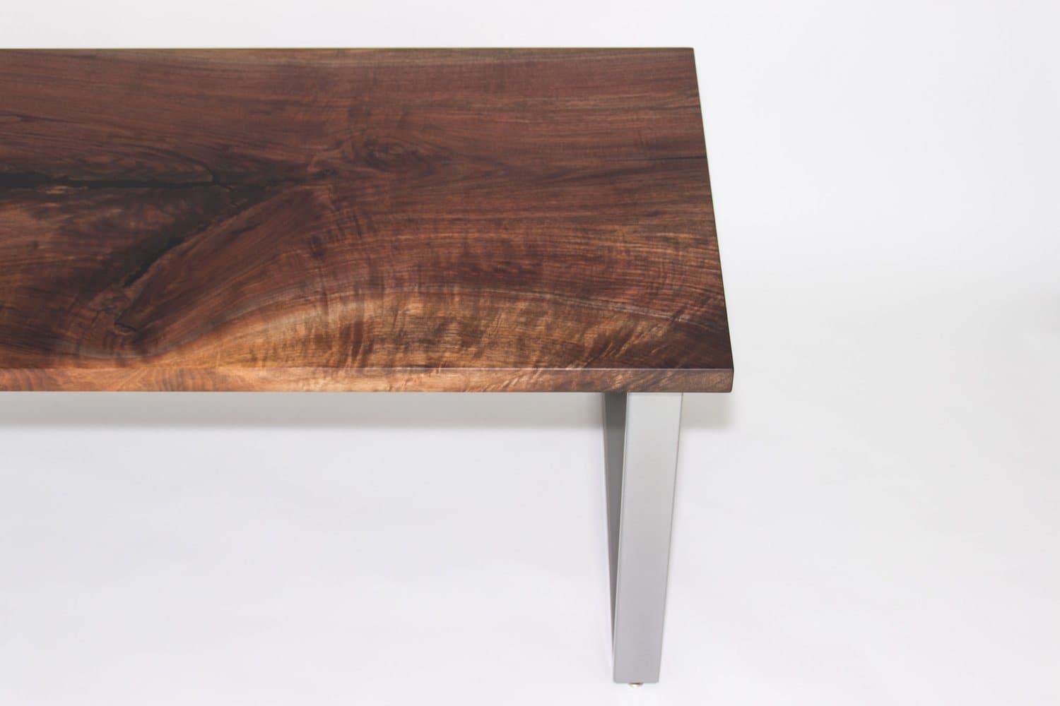 Single Slab Walnut Desk, photo 1 of 10